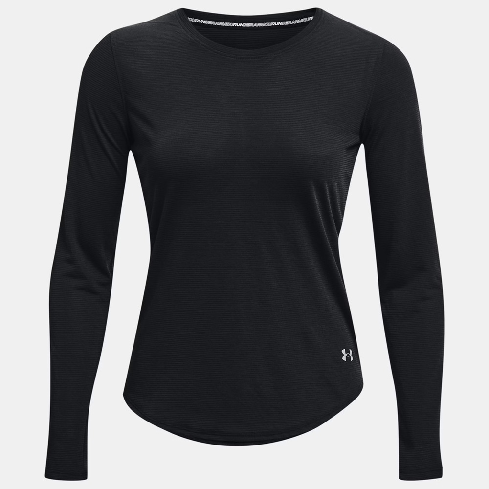 Under Armour Women Streaker Long-Sleeve T-shirt black small